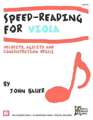 Book cover for Speed-Reading for Viola