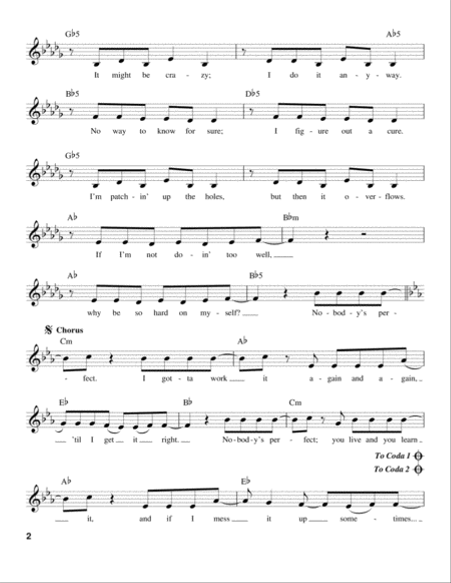 Nobody's Perfect Voice scores gallery preview page 2
