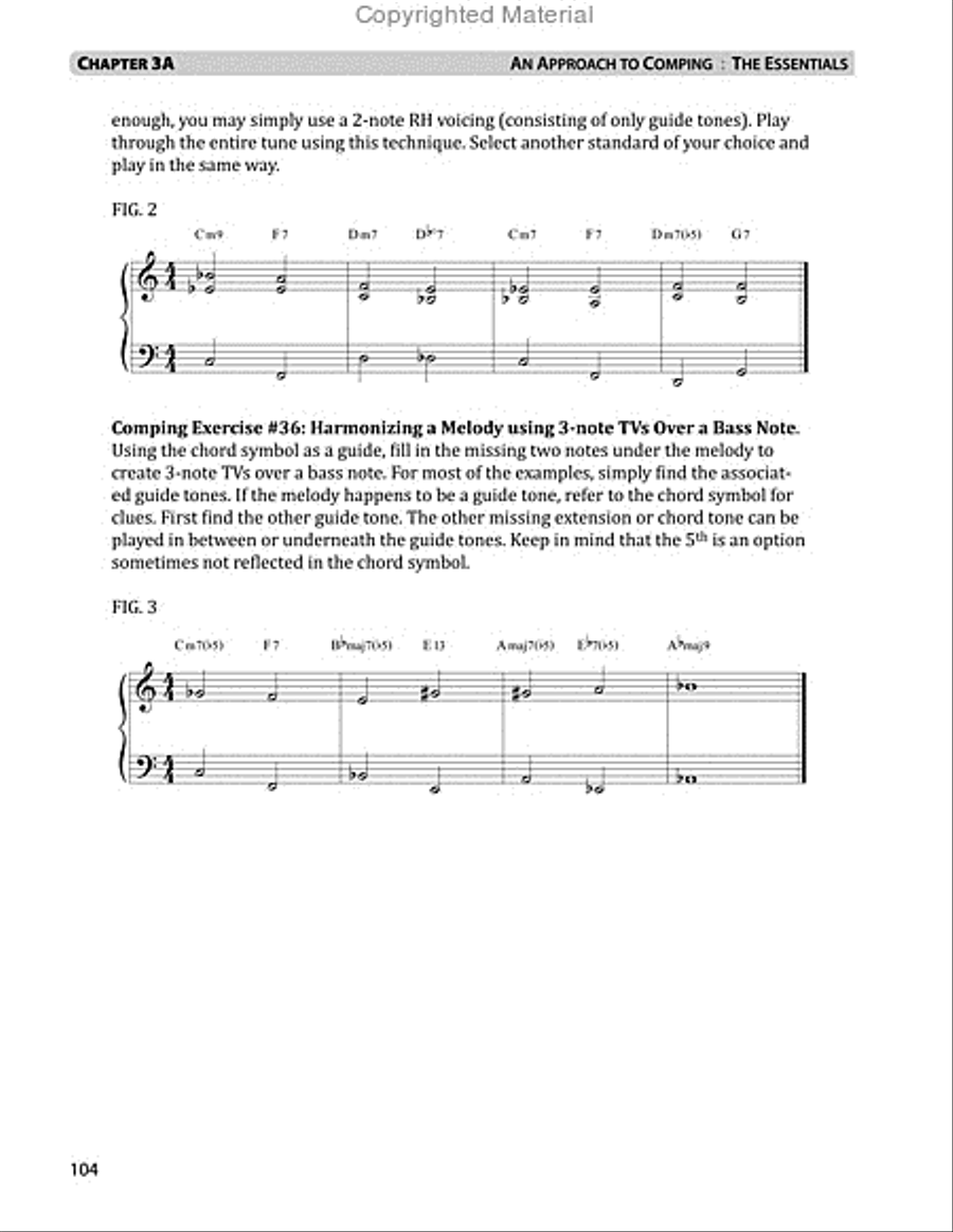 An Approach to Comping: The Essentials Book and Digital Audio scores gallery preview page 3