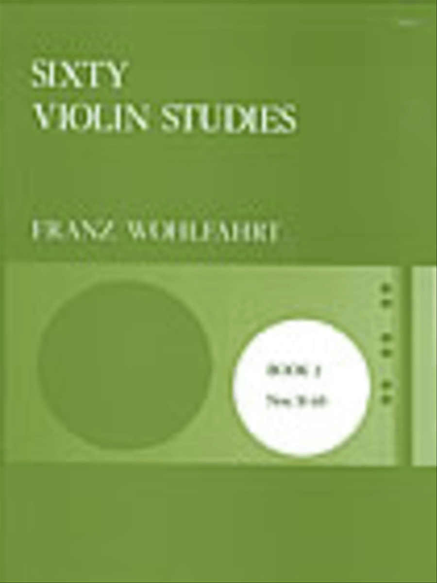 Sixty Studies, Op. 45. Book 2 Violin Solo scores gallery preview page 1