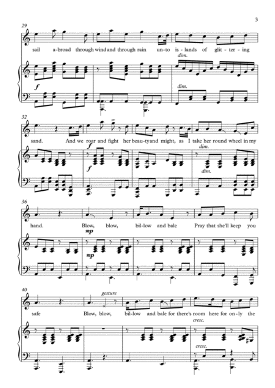 Blow Billow Brave Low Voice scores gallery preview page 3