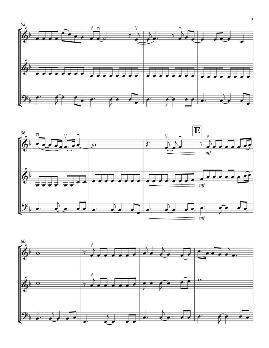 Photograph String Trio scores gallery preview page 5