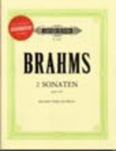 Johannes Brahms : Sonatas (2)