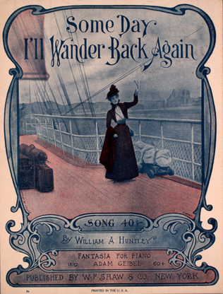Some Day I'll Wander Back Again. Song
