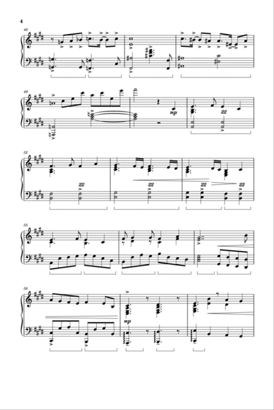 Styx Helix Piano Solo scores gallery preview page 4