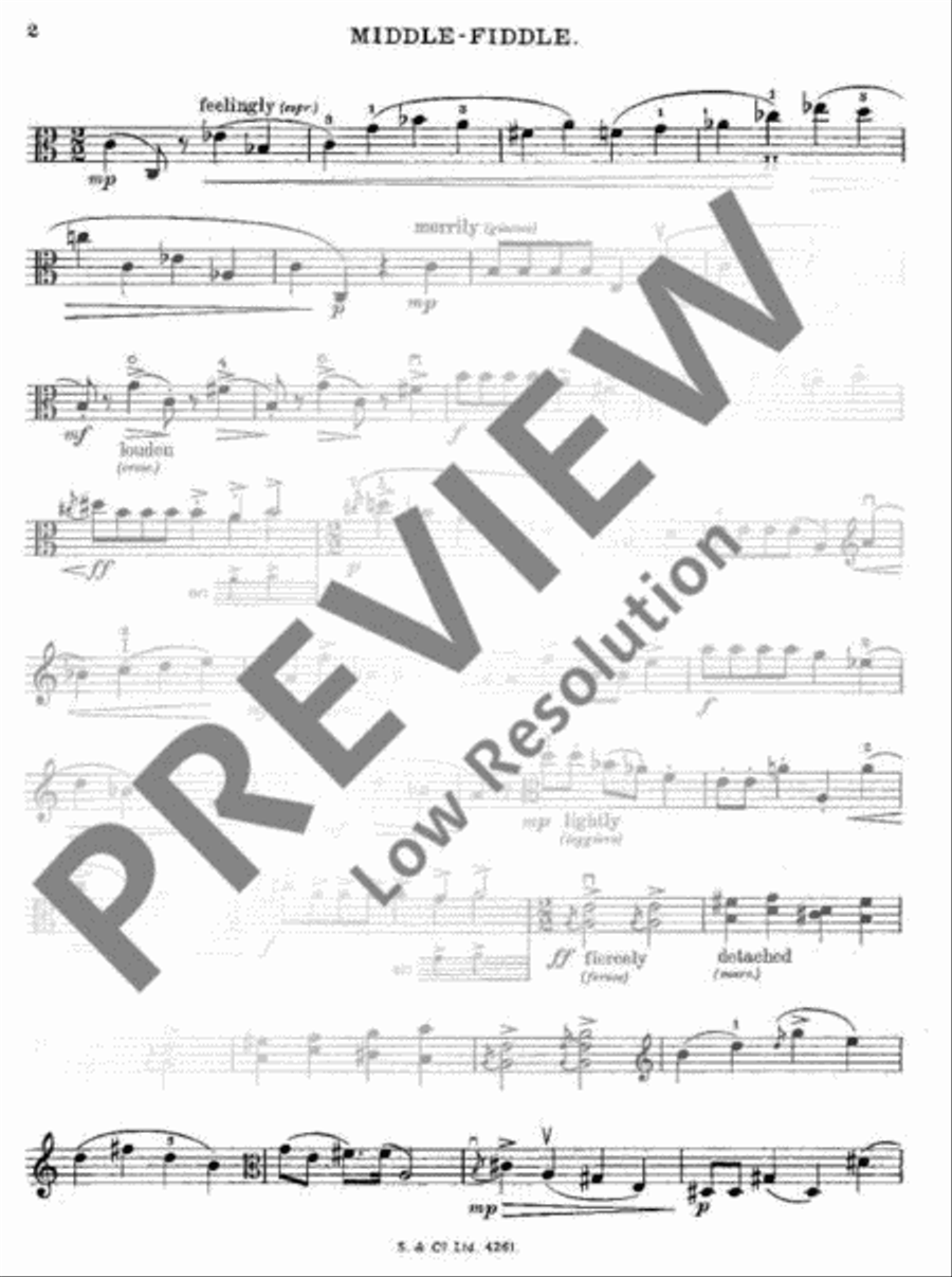 Arrival Platform Humlet Fiddle scores gallery preview page 5