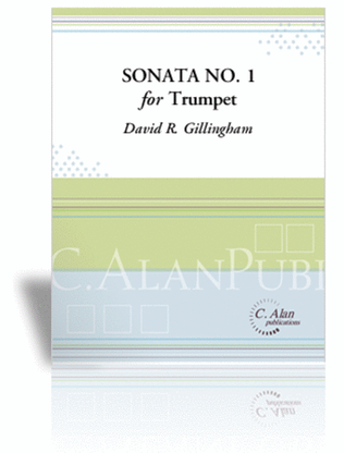Sonata No. 1 for Trumpet (score & 1 part)
