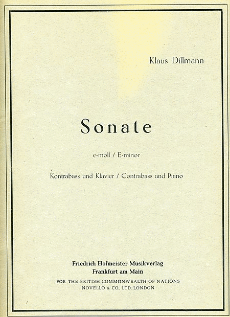 Sonate e-Moll