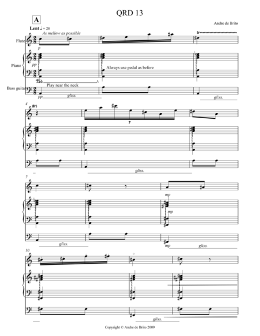 QRD 13 Small Ensemble scores gallery preview page 1