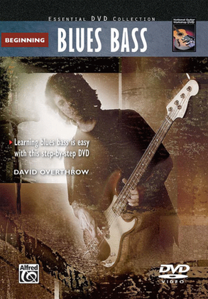 Book cover for Beginning Blues Bass (DVD)
