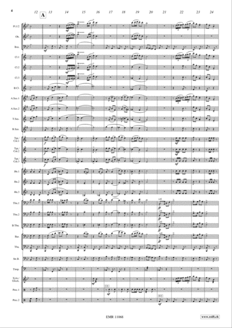 Stephen Foster Medley Stephen Foster Medley Concert Band scores gallery preview page 5