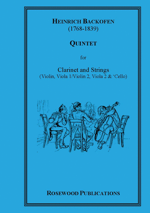 Book cover for Quintet, Op. 15