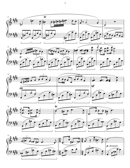 Chopin Nocturne No. 20 in C Sharp Minor