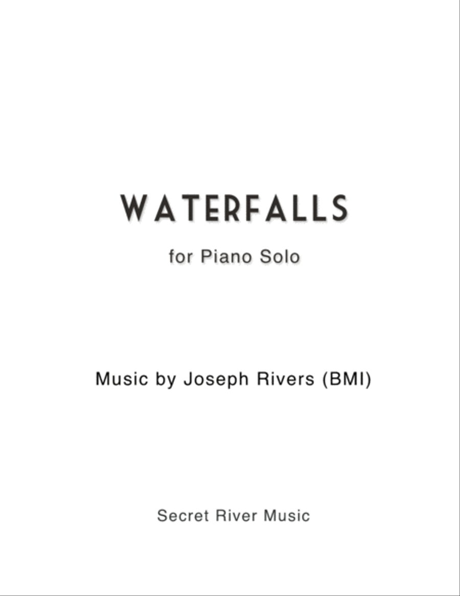 Waterfalls Waterfalls Piano Solo scores gallery preview page 1