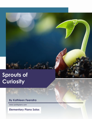 Book cover for Sprouts of Curiosity: Digital Piano Book