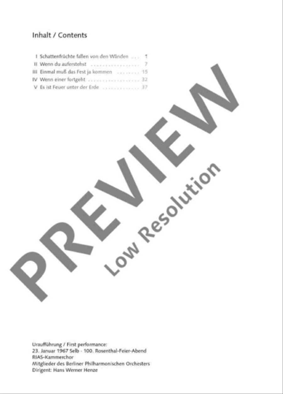 Lieder von einer Insel Lieder von einer Insel Choir scores gallery preview page 5