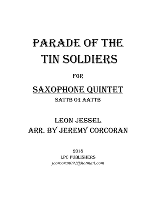 Parade of the Tin Soldiers for Saxophone Quintet