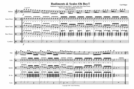Rudiments and Scales Oh Boy! image number null
