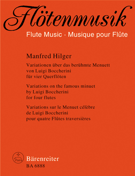 Variationen uber das beruhmte Menuett von L. Boccherini - Variations on the famous Minuet by L. Boccherini