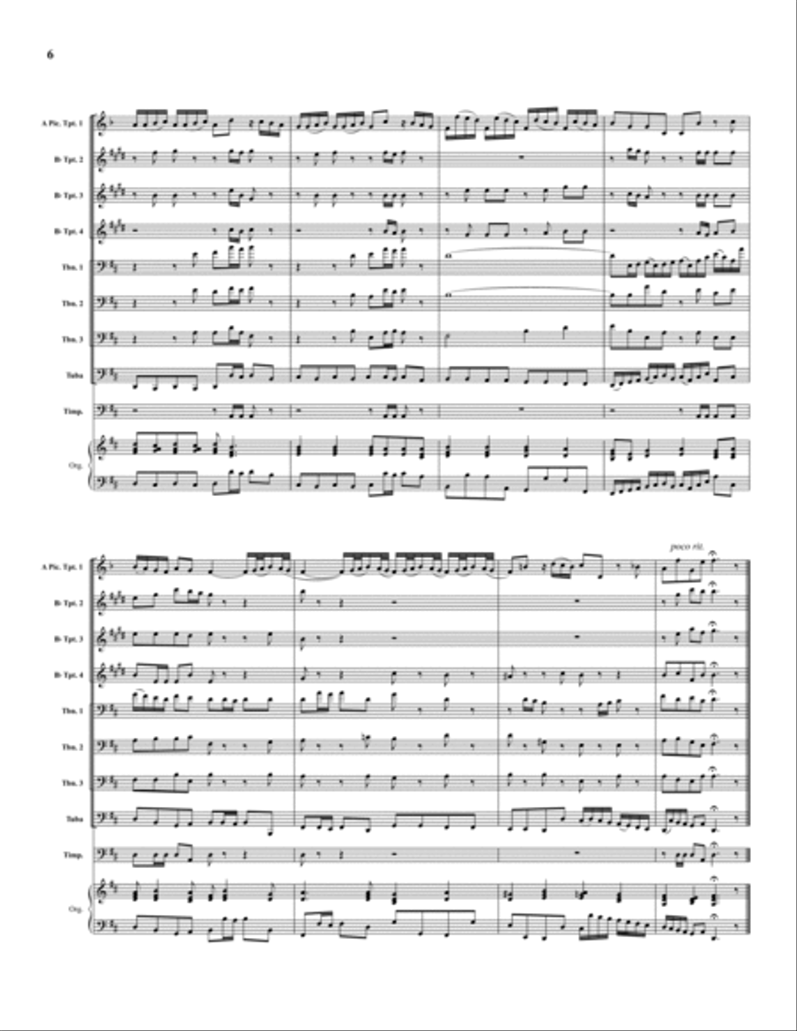 Chorale No. 64 Chorale No. 64 Brass Ensemble scores gallery preview page 6