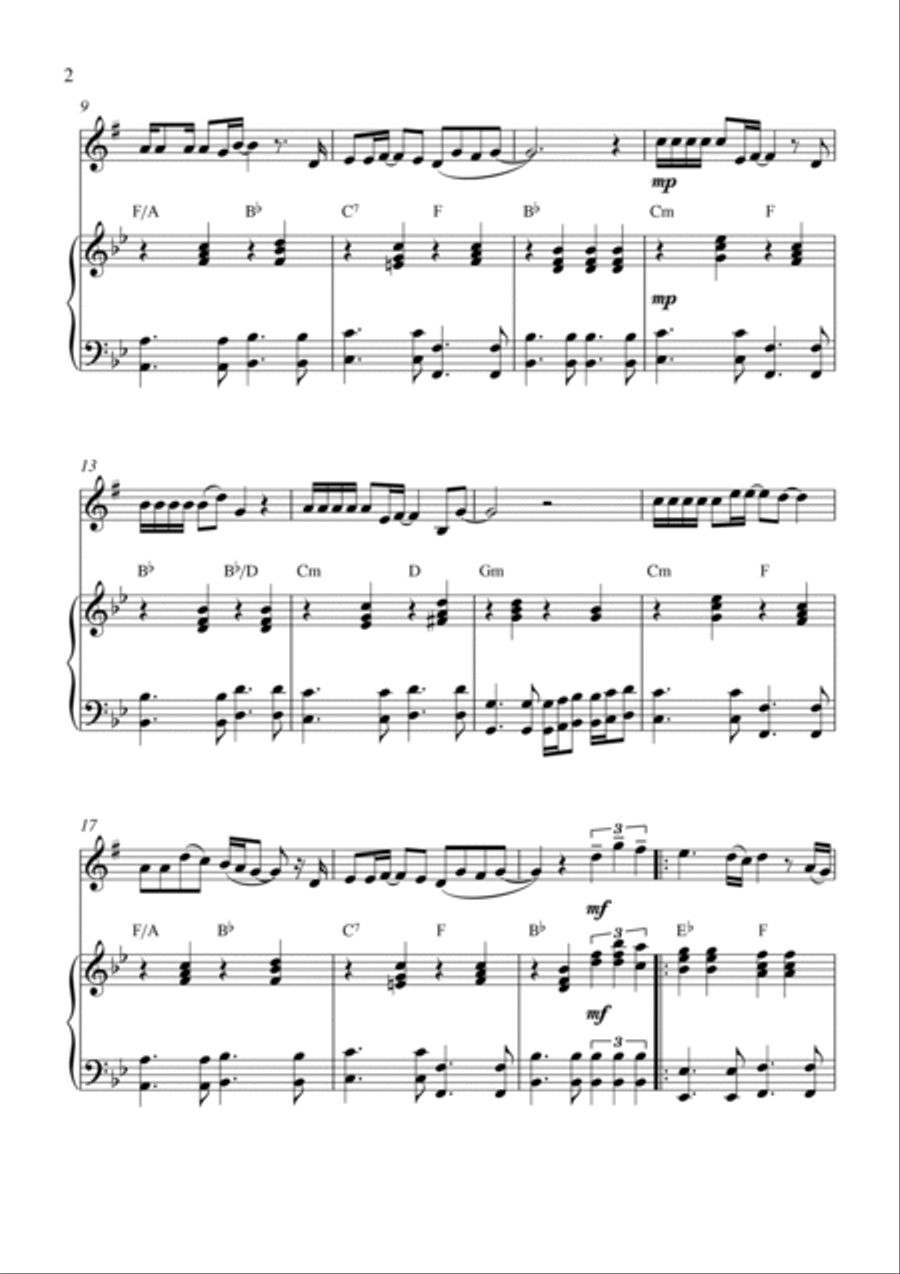 That's Why (you Go Away) Alto Saxophone scores gallery preview page 2