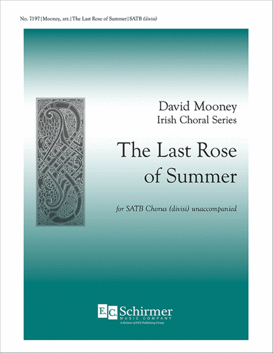 The Last Rose of Summer Divisi scores gallery preview page 1