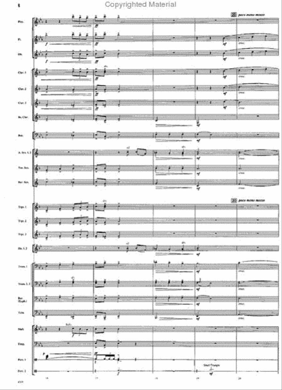 A Vision of Majesty A Vision of Majesty Concert Band scores gallery preview page 5