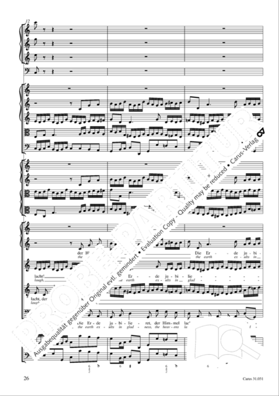 The heavens laugh, the earth exults in gladness (Der Himmel lacht! Die Erde jubilieret) STB scores gallery preview page 27