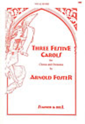 Book cover for Three Festive Carols