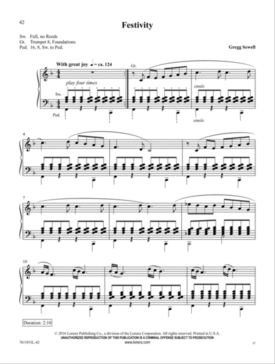 Sound the Trumpet Trumpet scores gallery preview page 15