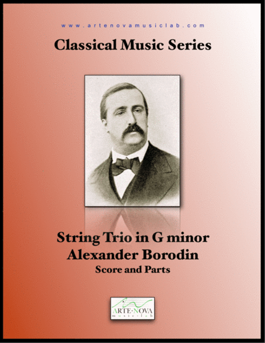 String Trio in G minor String Trio scores gallery preview page 1
