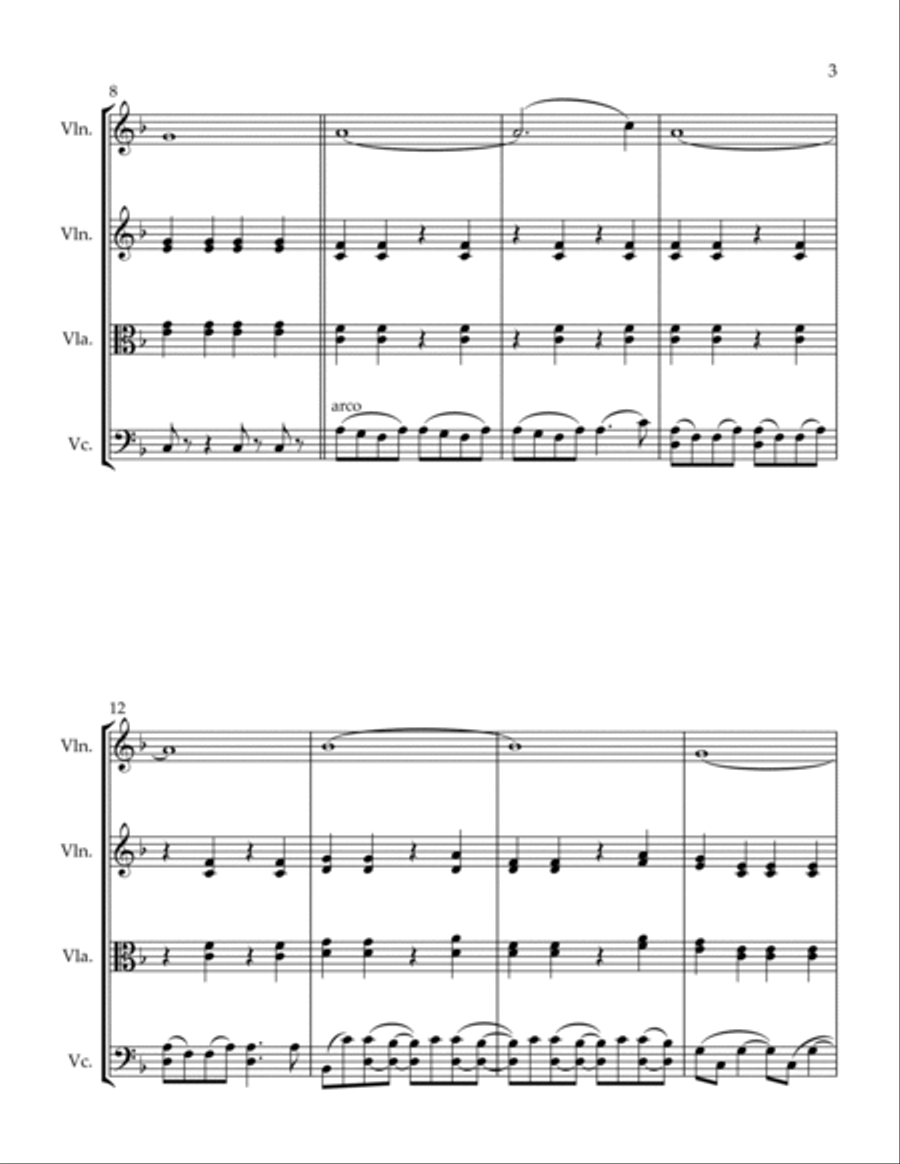 Hope On Board String Trio scores gallery preview page 5
