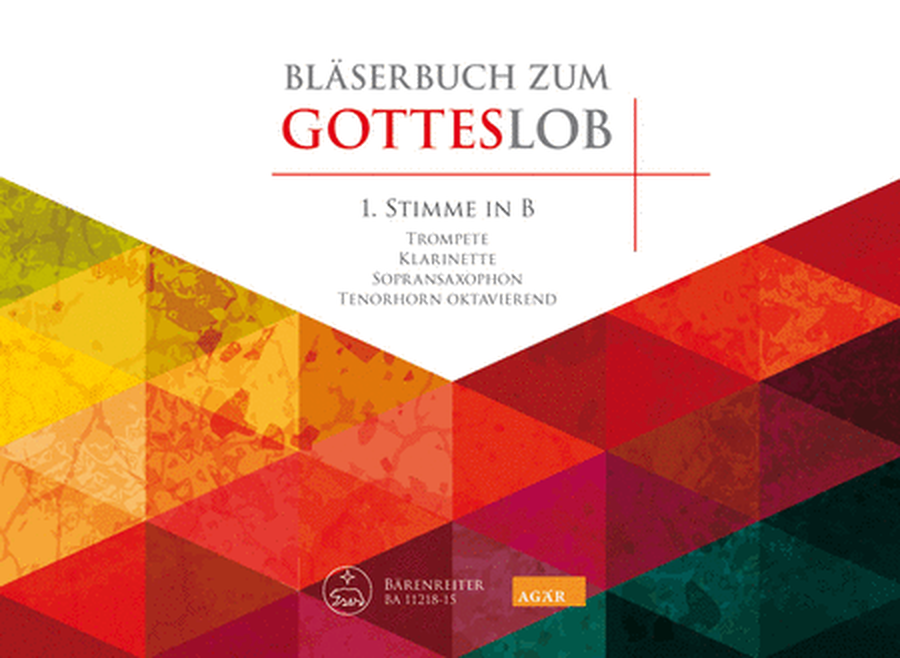 Blaserbuch zum Gotteslob (1st part in B-flat)