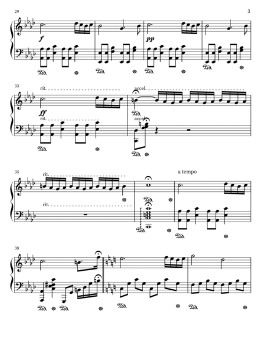 La Türque La Türque Piano Solo scores gallery preview page 3