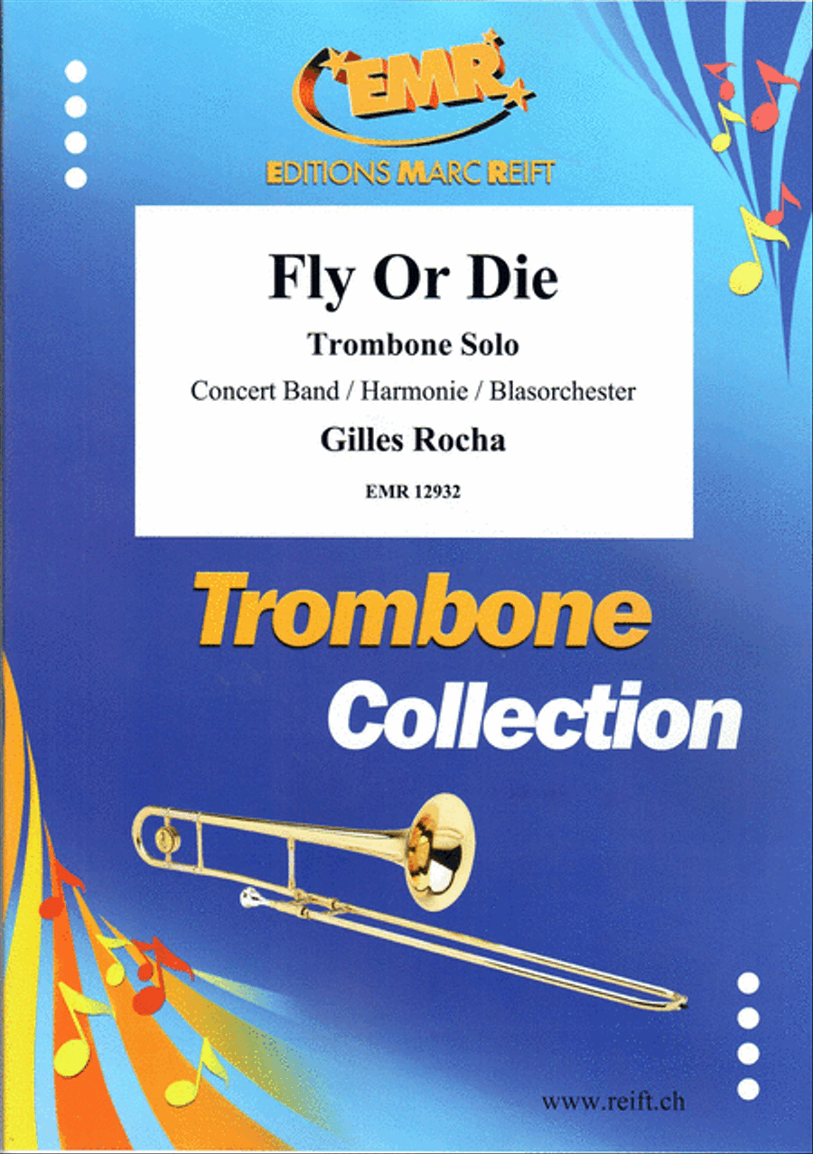 Fly Or Die Concert Band scores gallery preview page 1