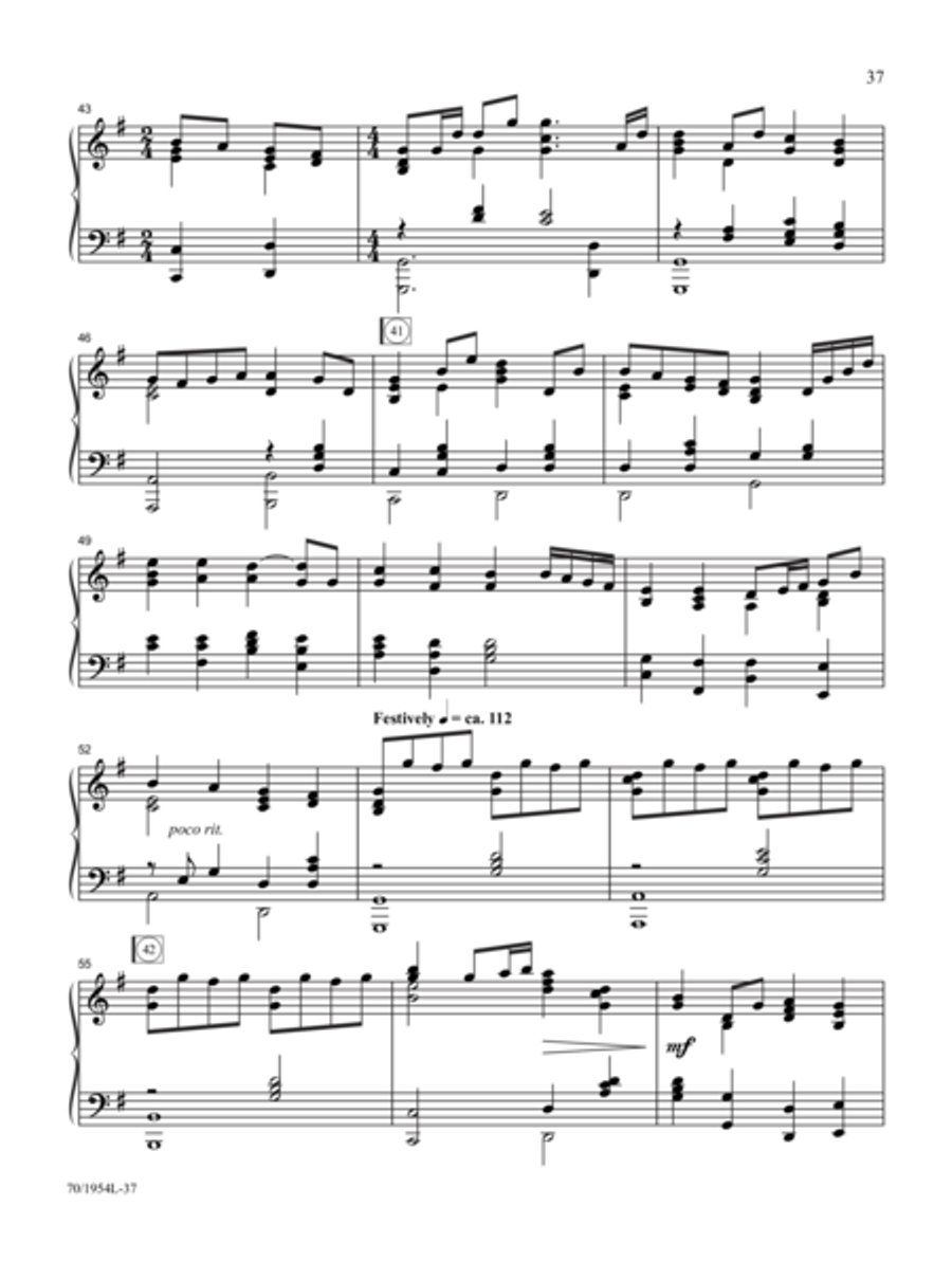 Christmas in Ivory Piano Solo scores gallery preview page 24