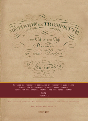 Book cover for Méthode de trompette sans clef et avec clefs