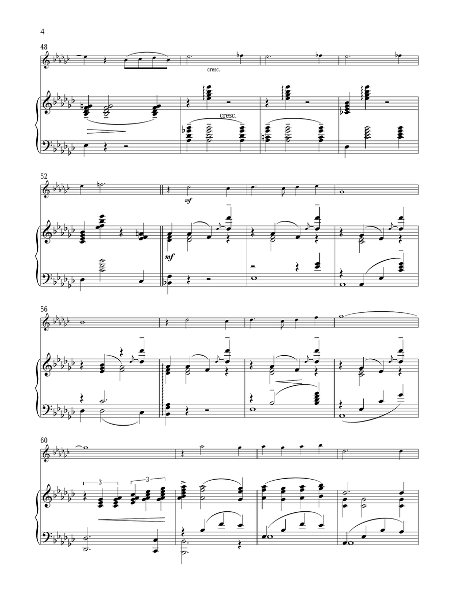 With So Little To Be Sure Of (from Anyone Can Whistle) Flute Solo scores gallery preview page 4