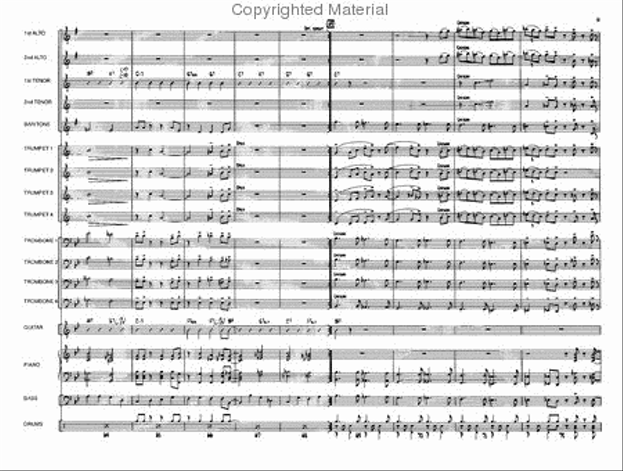 Blue Hue Jazz Ensemble scores gallery preview page 9