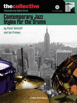 Book cover for Contemporary Jazz Styles for Drums