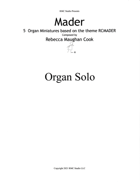 MADER 5 Organ Miniatures image number null