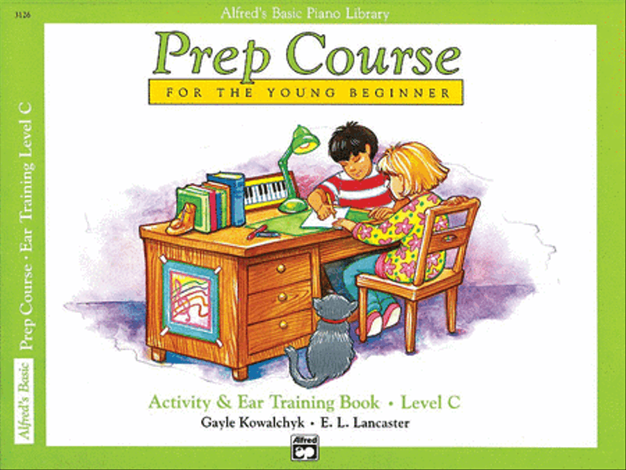 Alfred's Basic Piano Prep Course Activity & Ear Training, Book C Piano Method scores gallery preview page 1