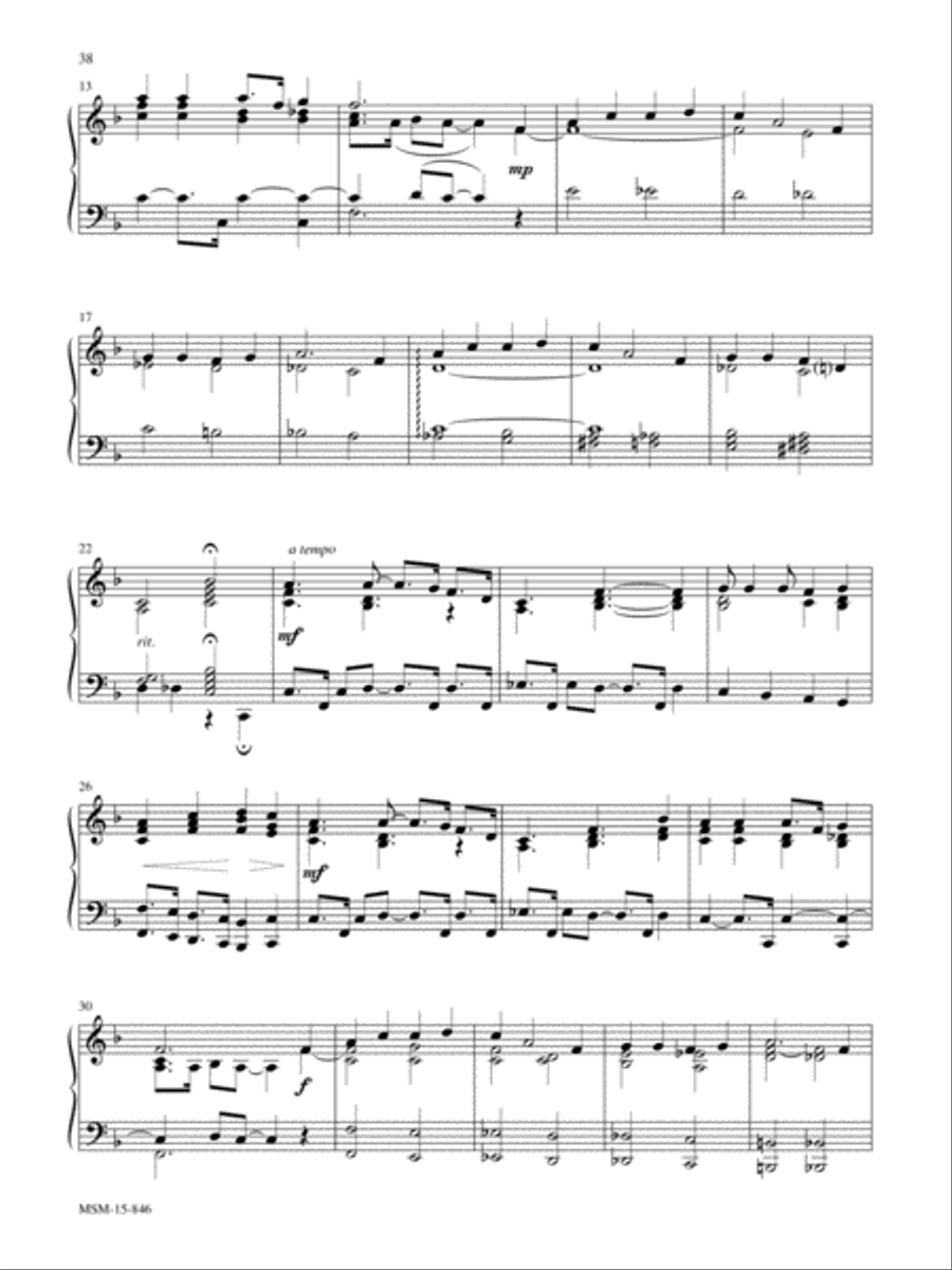 Advent and Christmas Wonder, Set 3 Easy Piano scores gallery preview page 19
