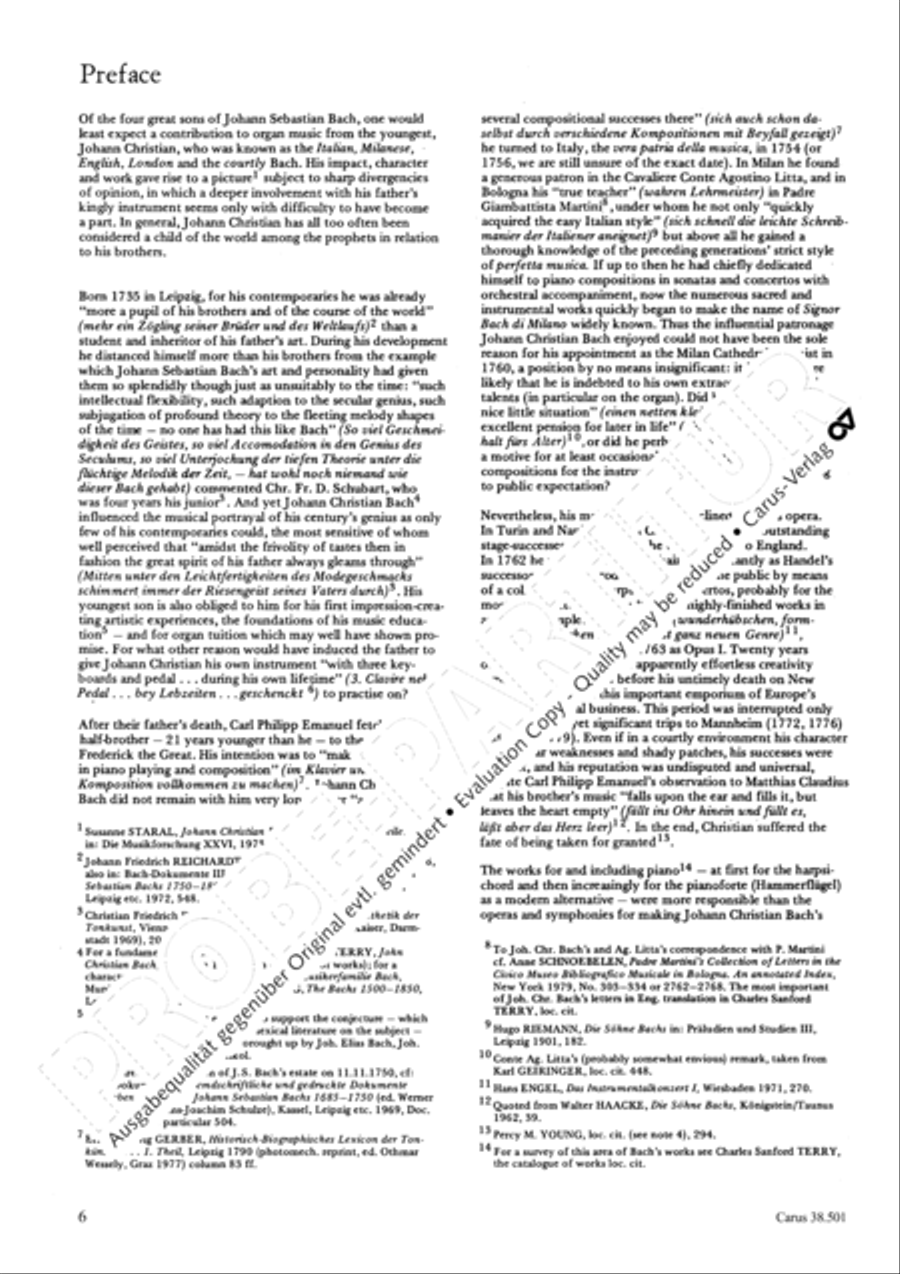 Organ Concerto in F major (Orgelkonzert in F) Violin scores gallery preview page 9