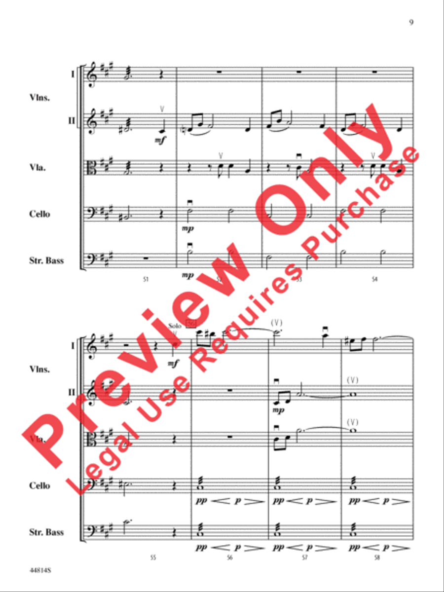 Transylvanian Lullaby Transylvanian Lullaby String Orchestra scores gallery preview page 10