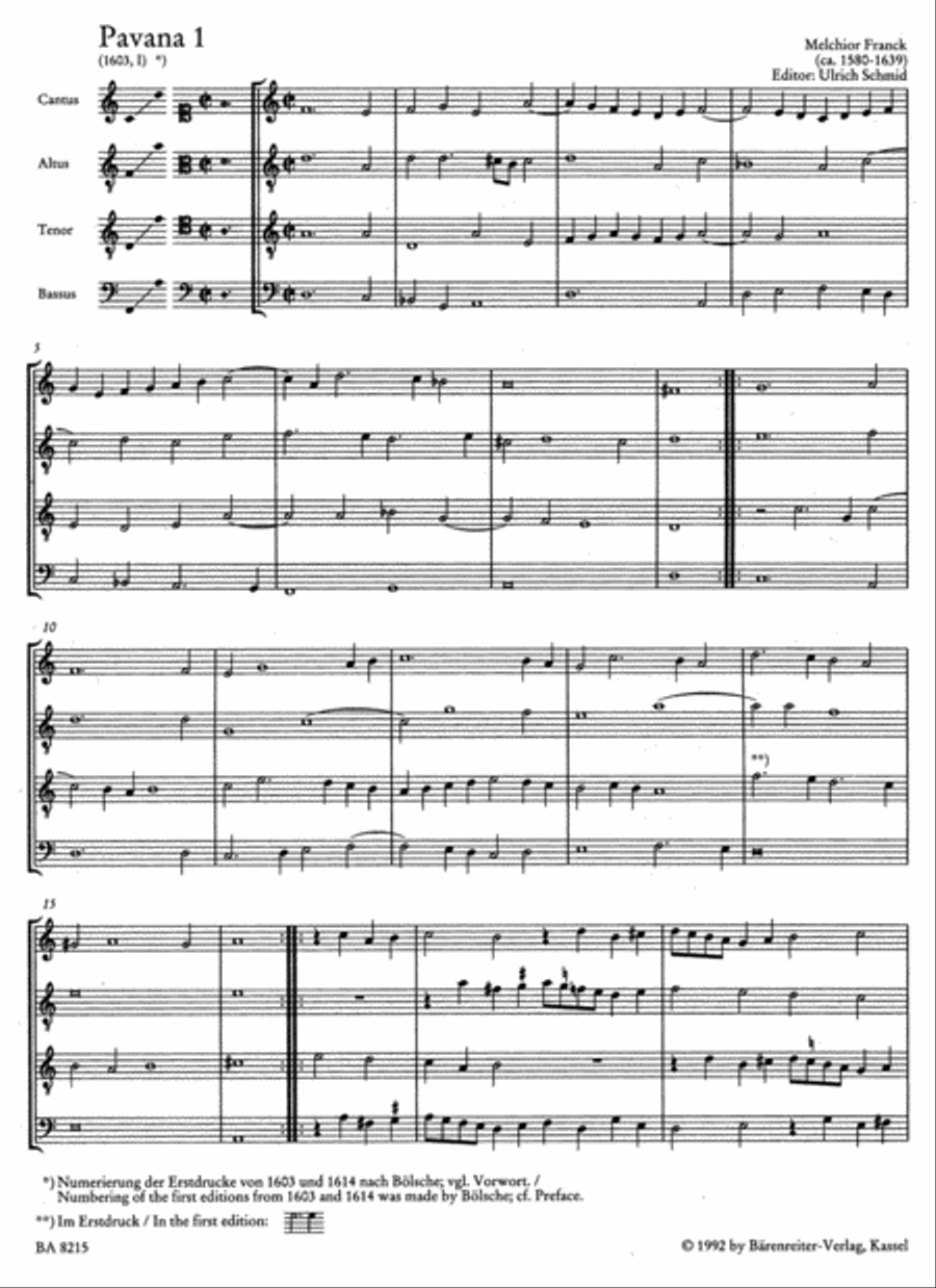 Dances for four Voices Soprano Recorder scores gallery preview page 2