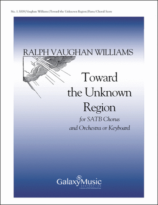 Book cover for Toward the Unknown Region