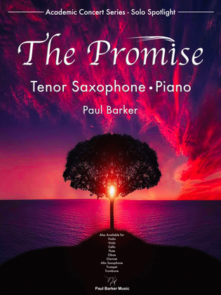 Book cover for The Promise (Tenor Saxophone & Piano)
