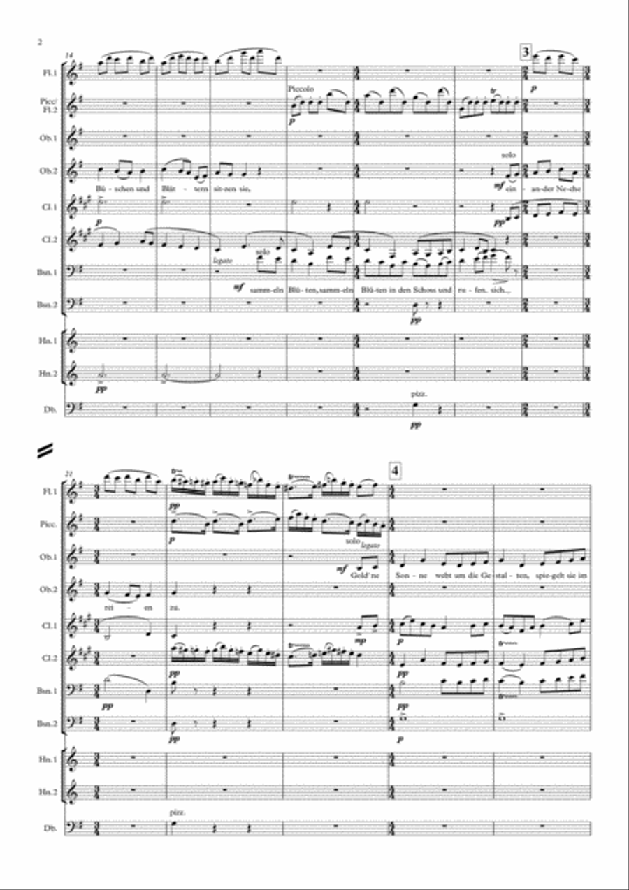 Von der Schoenheit (from Mahler's 