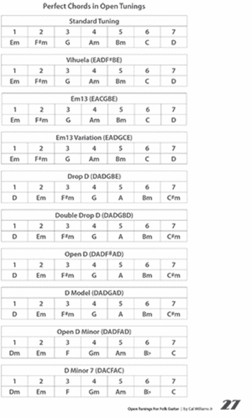 Open Tunings for Folk Guitar